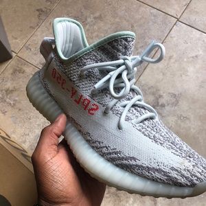 used yeezy blue tint